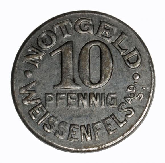 10 fenigów 1920 Weissenfels Saksonia (1)