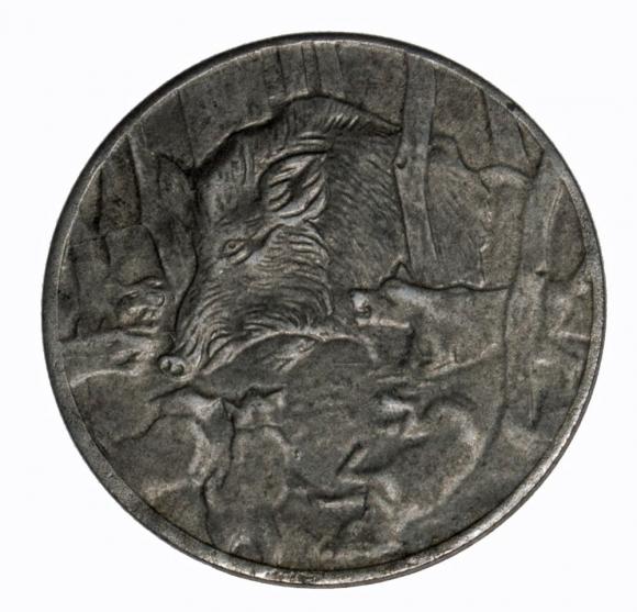1/2 marki 1917 Oldenburg Saksonia (2)
