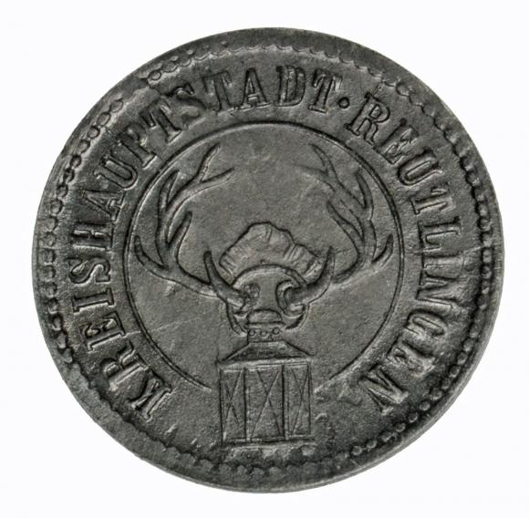 50 fenigów 1918 Reutlingen Witembergia (2)