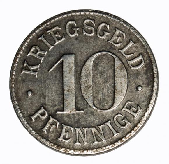 10 fenigów Heidelberg Badenia (1)