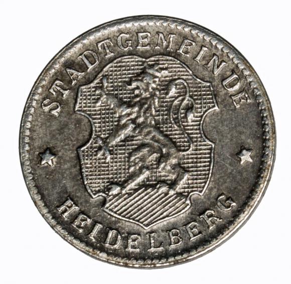 10 fenigów Heidelberg Badenia (2)