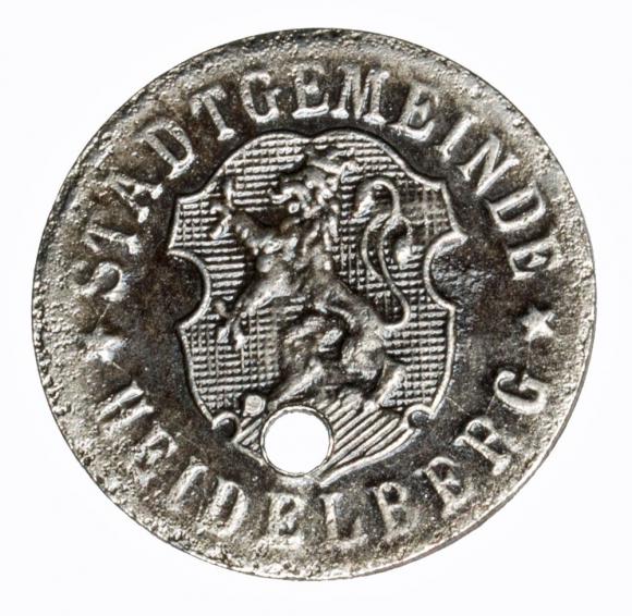 50 fenigów Heidelberg Badenia (2)