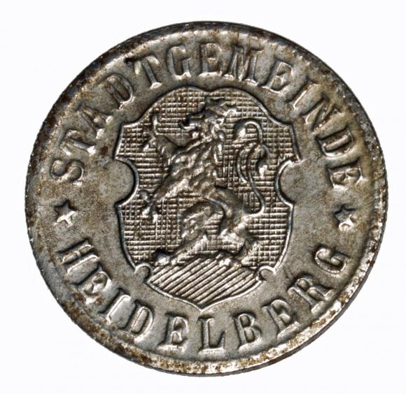 50 fenigów Heidelberg Badenia (2)