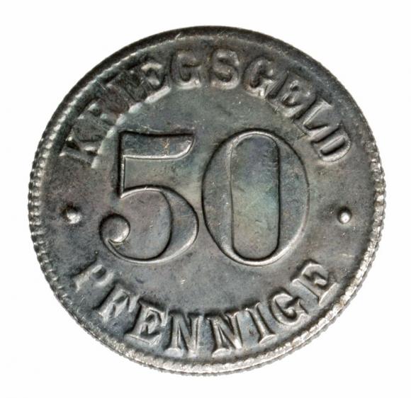 50 fenigów Heidelberg Badenia (1)