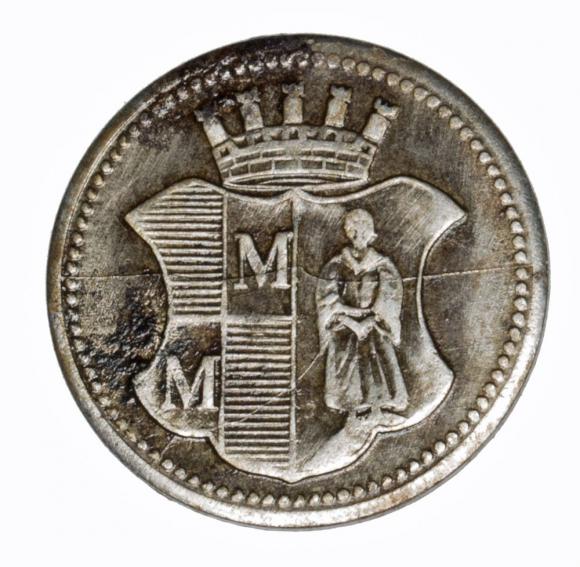 5 fenigów 1918 Muncheberg Bawaria (2)