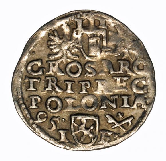 Trojak 1595 Zygmunt III Waza Poznań (2)