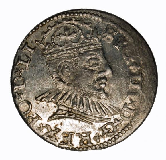 Trojak 1590 Zygmunt III Waza Ryga (1)