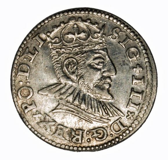 Trojak 1590 Zygmunt III Waza Ryga (1)