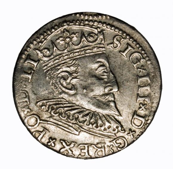 Trojak 1594 Zygmunt III Waza Ryga (1)