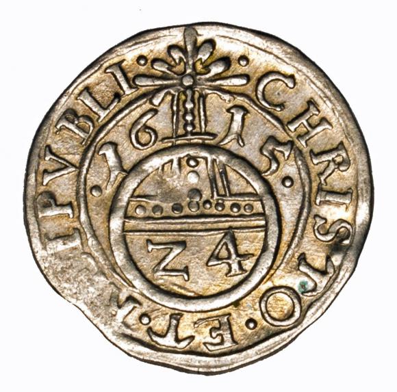 Grosz 1615 Filip II Szczeciński Księstwo Szczecińskie Szczecin (1)