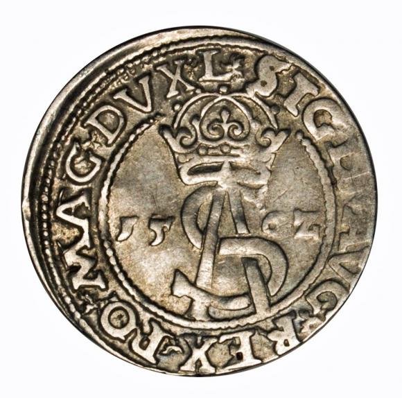 Trojak 1562 Zygmunt II August Wilno (2)