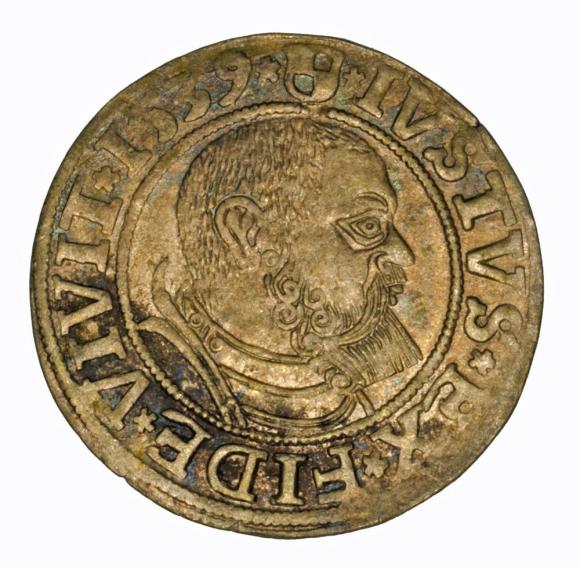 Grosz 1539 Albrecht Hohenzollern Księstwo Pruskie Królewiec (1)