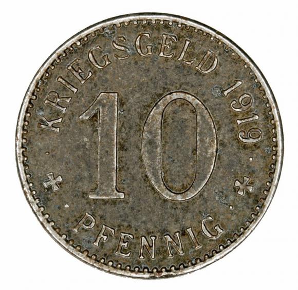 10 fenigów 1919 Wattenscheid Westfalia (1)