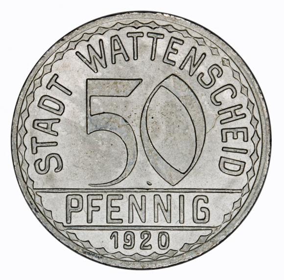 50 fenigów 1920 Wattenscheid Westfalia (1)