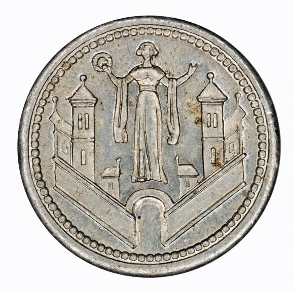 10 fenigów 1921 Magdeburg Saksonia (2)