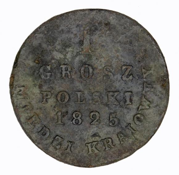 1 grosz 1825 Aleksander I Romanow Królestwo Polskie Warszawa (1)