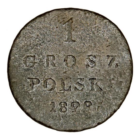 1 grosz 1818 Aleksander I Romanow Królestwo Polskie pod zaborem rosyjskim (1)