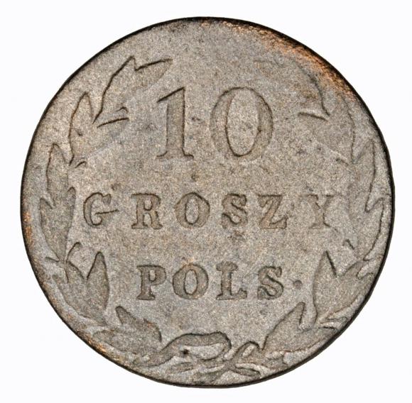 10 groszy 1822 Aleksander I Romanow Królestwo Polskie Warszawa (1)