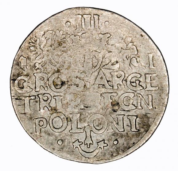 Trojak 1621 Zygmunt III Waza Kraków (2)