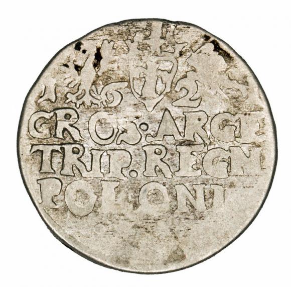 Trojak 1621 Zygmunt III Waza Kraków (2)