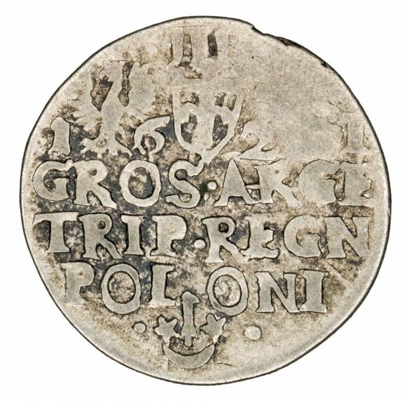 Trojak 1621 Zygmunt III Waza Kraków (2)