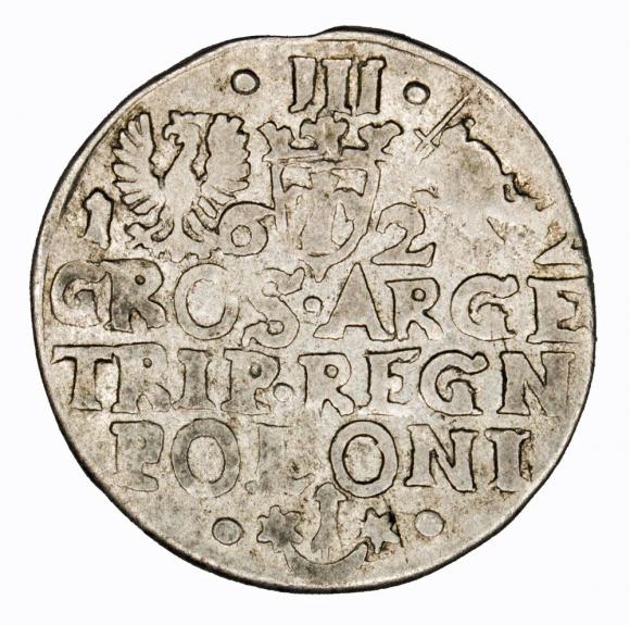 Trojak 1622 Zygmunt III Waza Kraków (2)