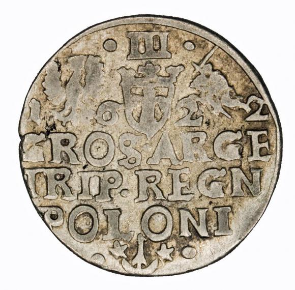 Trojak 1622 Zygmunt III Waza Kraków (2)