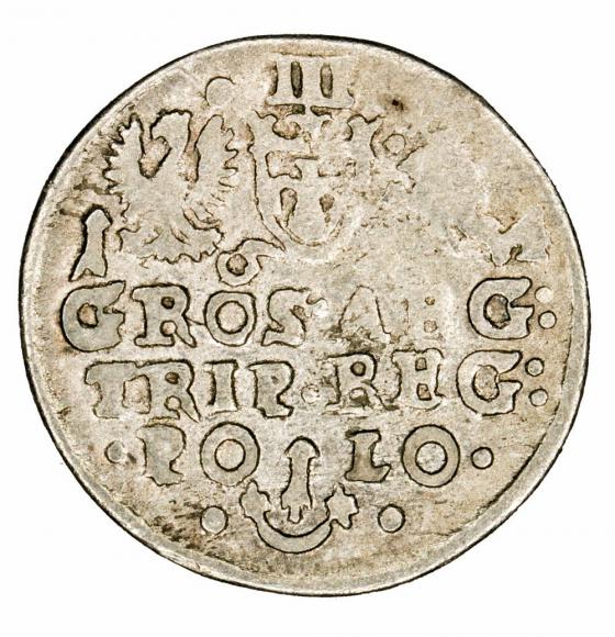 Trojak 1624 Zygmunt III Waza Kraków (2)