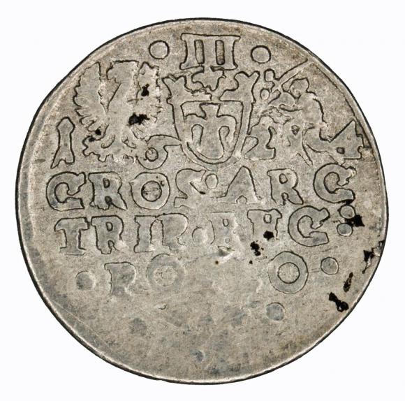 Trojak 1624 Zygmunt III Waza Kraków (2)