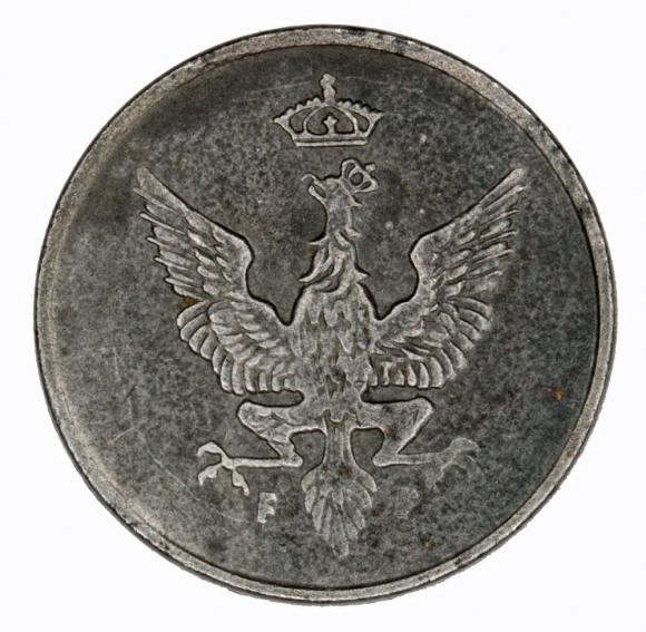 1 fenig 1918 Królestwo Polskie Stuttgart (2)