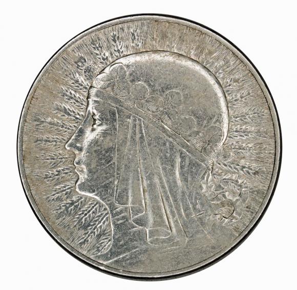 10 złotych 1932 Głowa Kobiety II RP Londyn (1)