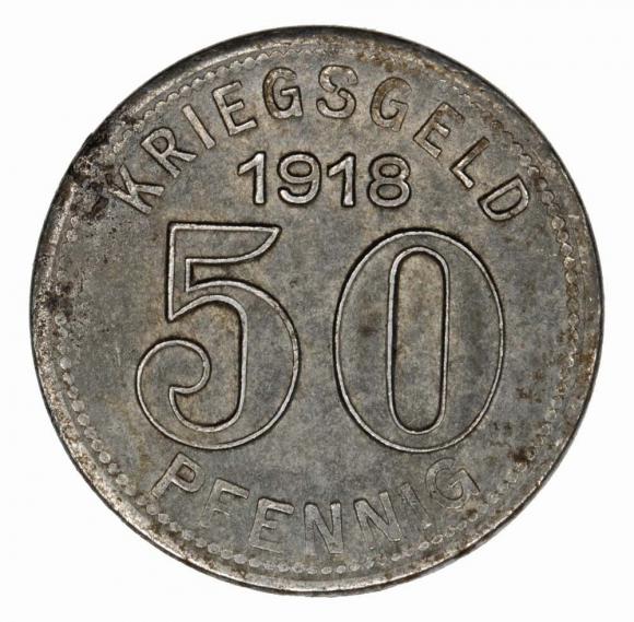 50 fenigów Elberfeld Nadrenia (1)