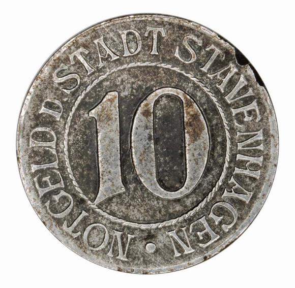 10 fenigów Stavenhagen Meklemburgia (1)