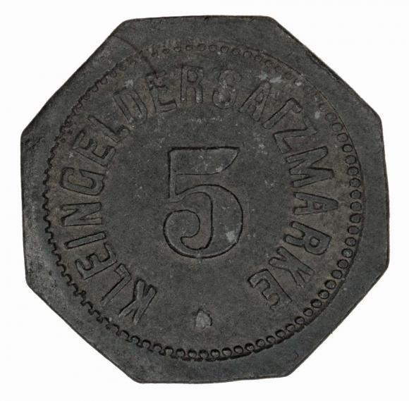 5 fenigów Regensburg Bawaria (1)