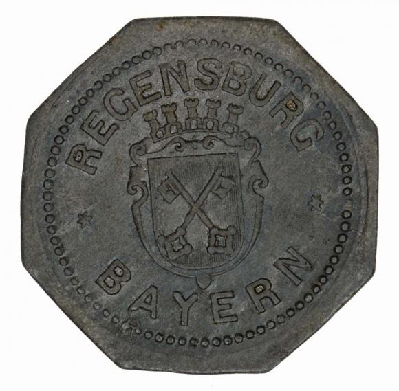 5 fenigów Regensburg Bawaria (2)