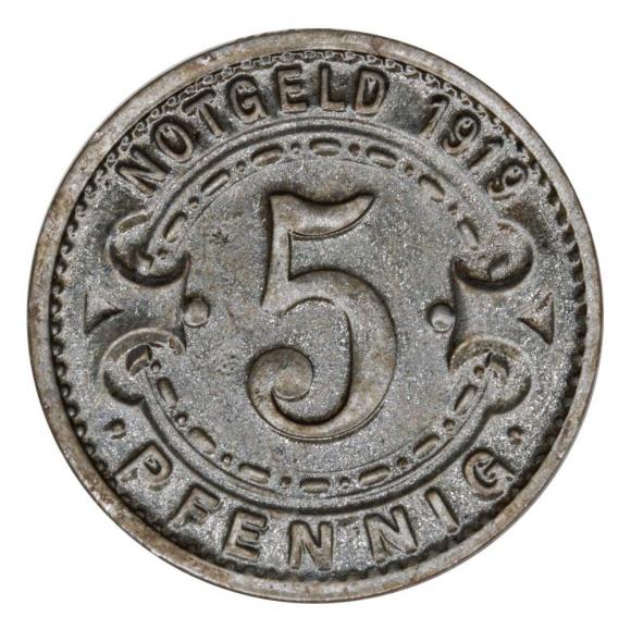5 fenigów 1919 Witten Westfalia (1)
