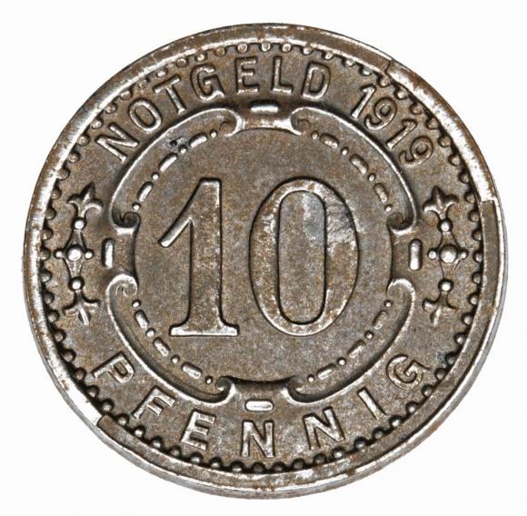 10 fenigów 1919 Witten Westfalia (1)
