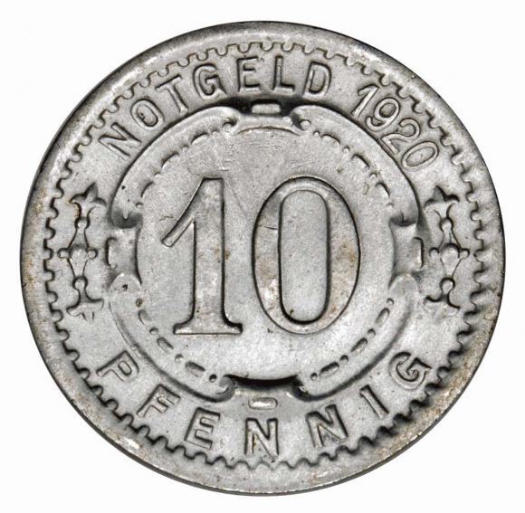 10 fenigów 1920 Witten Westfalia (1)