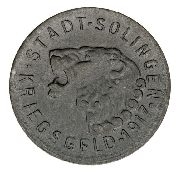 50 fenigów 1917 Solingen Nadrenia (1)