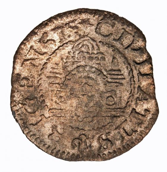 Szeląg 1575 Wolne Miasto Ryga (2)