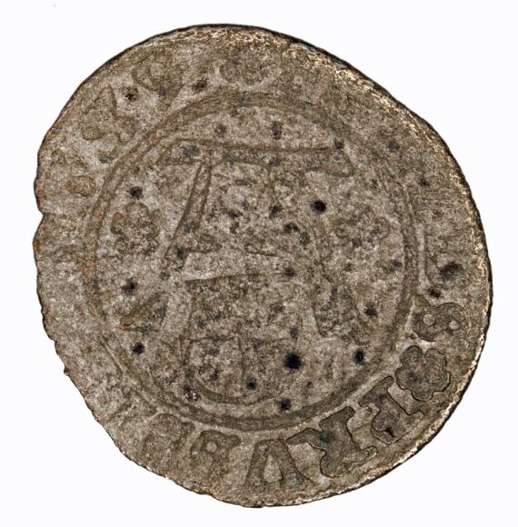 Szeląg 1559 Albrecht Hohenzollern Księstwo Pruskie Królewiec (1)