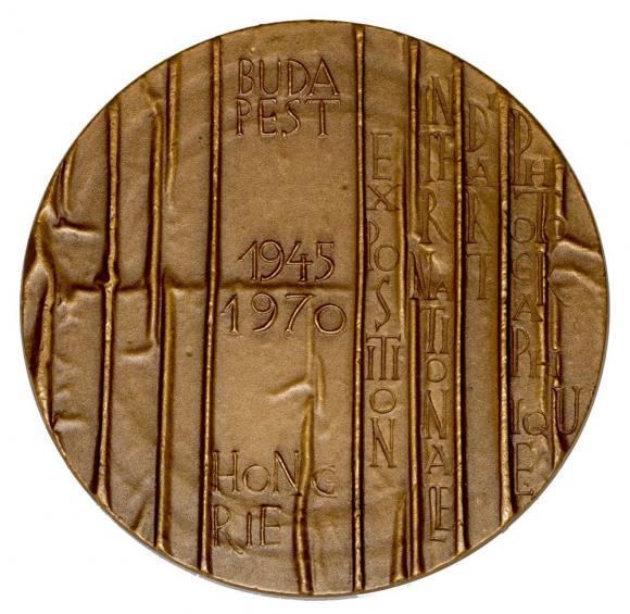 Medal 1970 Międzynarodowa Wystawa Fotograficzna Budapeszt Węgry (1)
