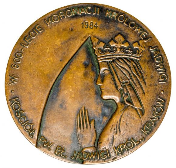 Medal 1984 600 - lecie koronacji królowej Jadwigi (1)