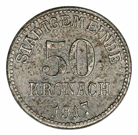 50 fenigów 1917 Kronach Bawaria (1)