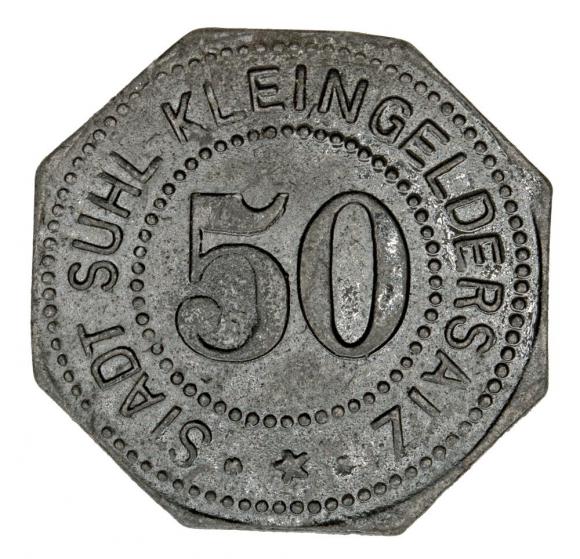 50 fenigów Suhl Turyngia (1)