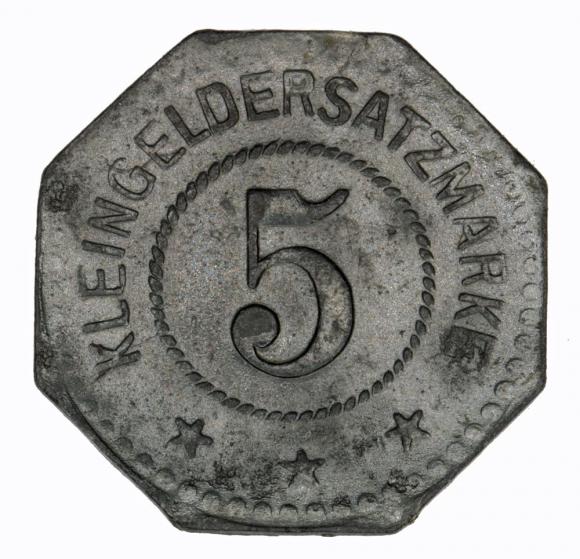 5 fenigów Sommerda Saksonia (1)