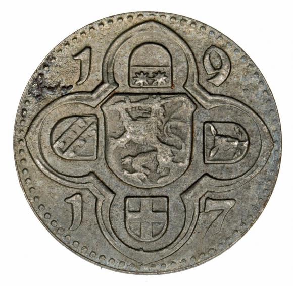 10 fenigów Lauterbach Hesja (2)