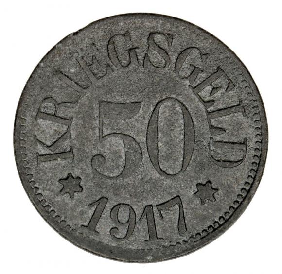 50 fenigów Gerolzhofen Bawaria (1)