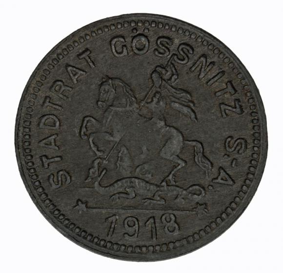 50 fenigów Gossnitz Saksonia (2)