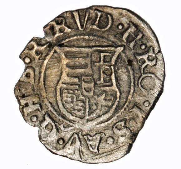 Denar 1589 Rudolf II Habsburg Węgry (1)